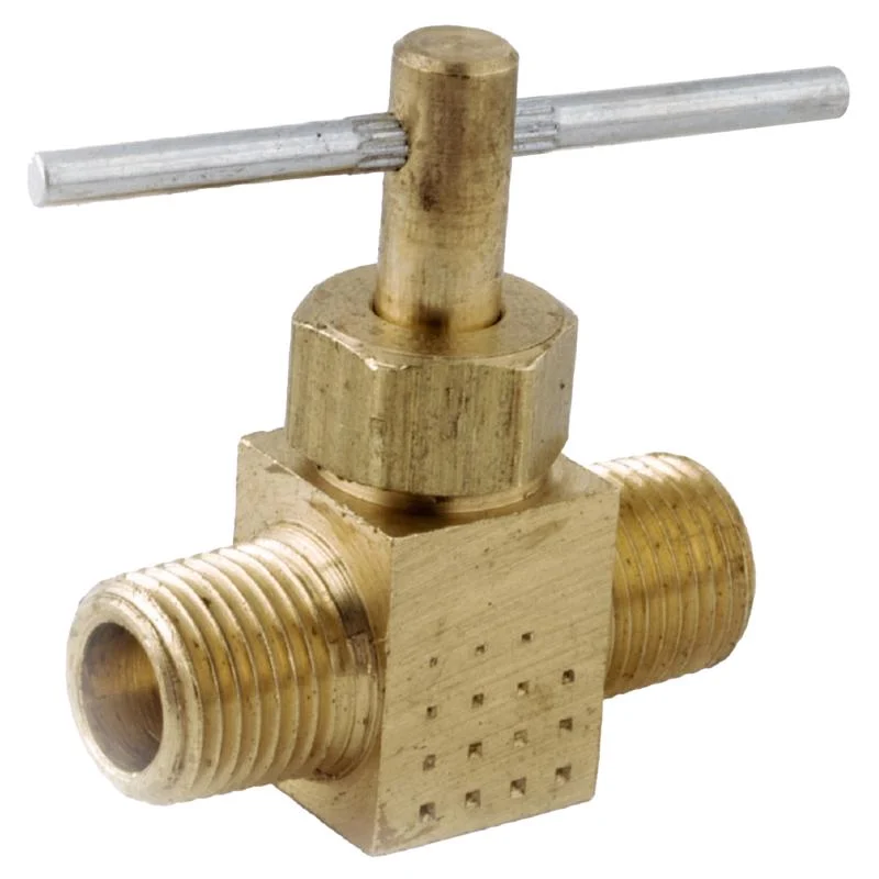 Anderson Metals 1/4 in. 1/4 in. Brass Needle Valve