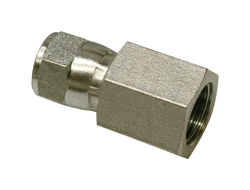 Apache Steel 1/2 in. D X 3/8 in. D Hydraulic Adapter