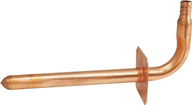 Apollo APXSTUB8WE Stub-Out with Ear, 1/2 in, Barb, PEX-B
