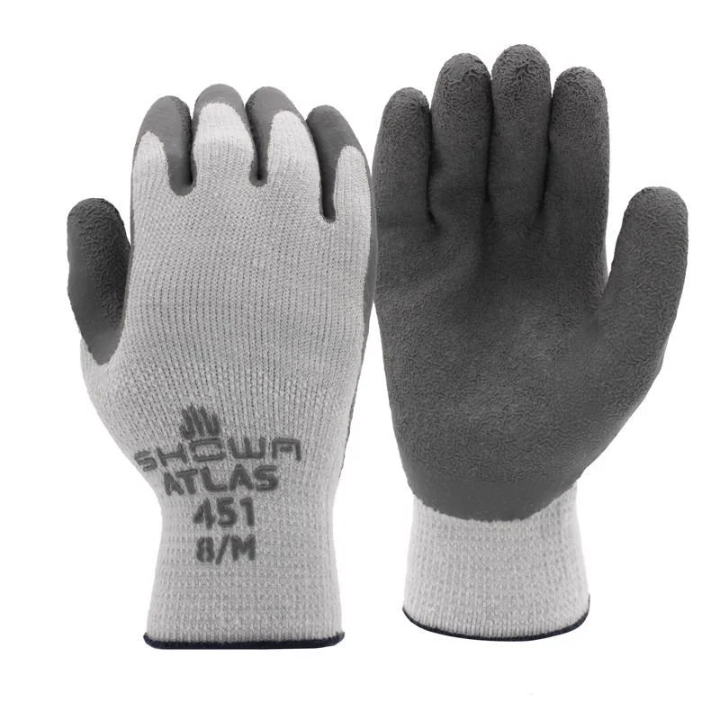 Atlas Therma Fit Unisex Indoor/Outdoor Cold Weather Work Gloves Gray M 1 pair