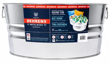 Behrens 17 Gallon Wash Tub