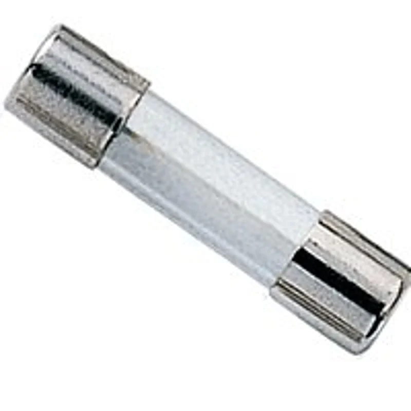Bussmann BP/GMA-6A Fuse, 6 A, 125 V, 10 kA Interrupt, Glass Body, E, Electronic, Fast-Acting Fuse