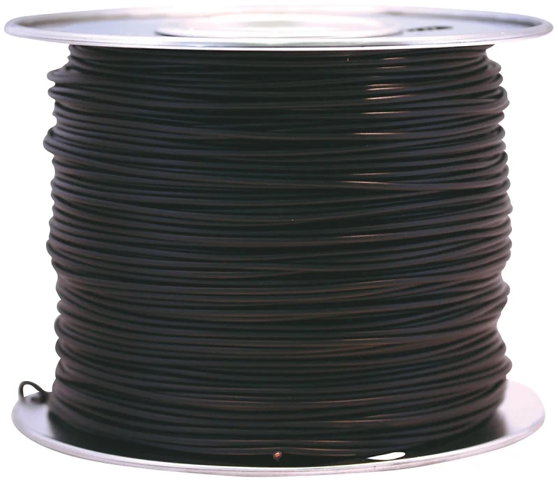 CCI 55666623 Primary Wire, 16 AWG Wire, 1-Conductor, 60 VDC, Copper Conductor, Black Sheath, 100 ft L