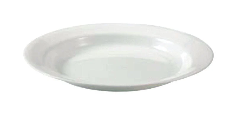 Corelle Livingware 15 oz White Porcelain Winter Frost White Soup/Salad Bowl 8-1/2 in. D