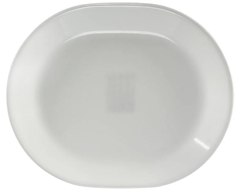 Corelle Winter Frost Glass Winter Serving Platter 12-1/2 in. D