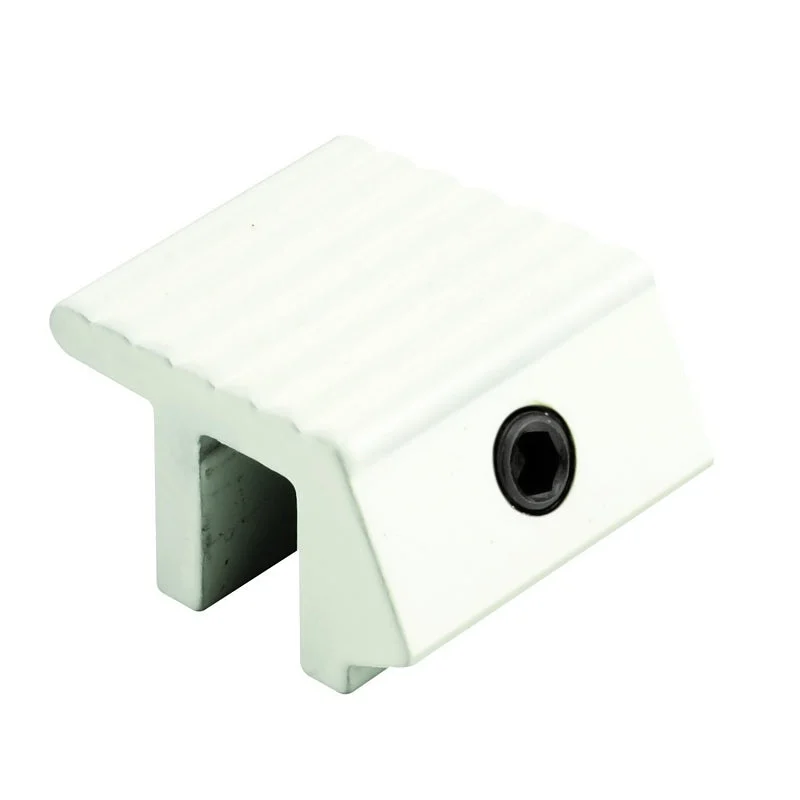 Defender Security U 9812 Sliding Window Lock, 1 in W Dimensions, Aluminum, Painted