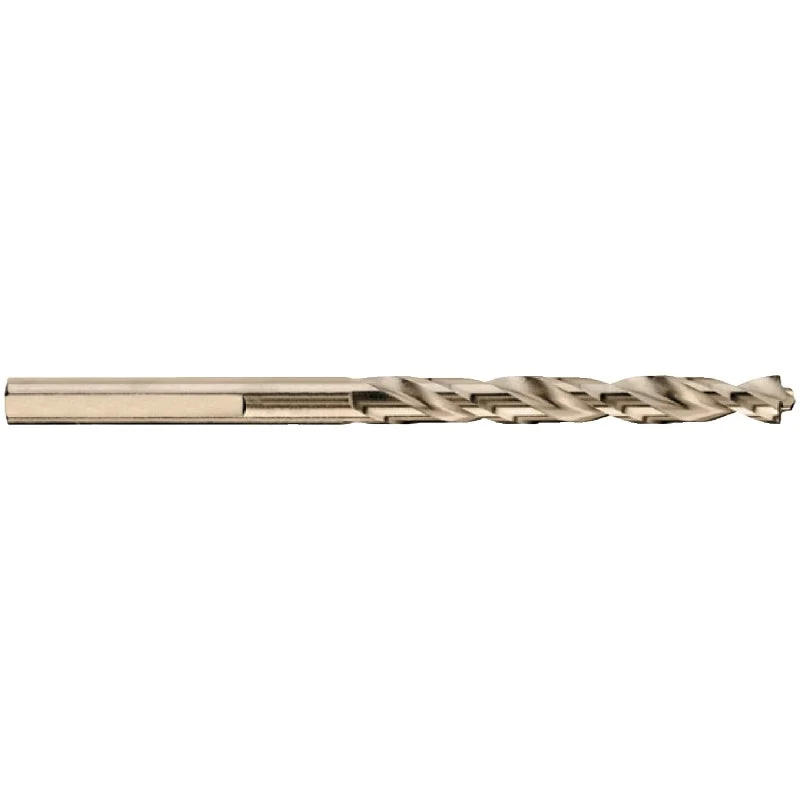 DEWALT DW1908B Drill Bit, 1/8 in Dia, 2-3/4 in OAL, Spiral Flute, Straight Shank, Steel, Pack of 12