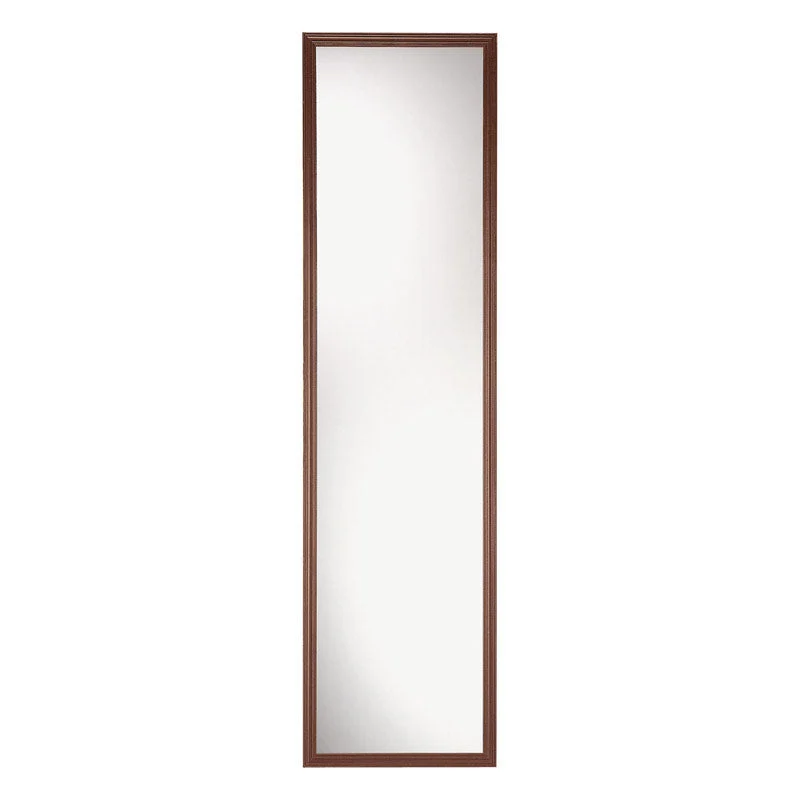 Erias 49 in. H X 13 in. W Natural Brown Plastic Mirror