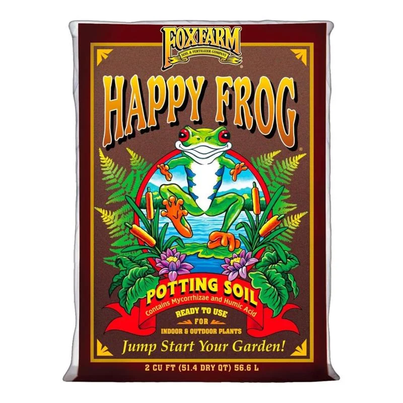 FoxFarm Happy Frog Flower and Plant Potting Soil 2 cu ft