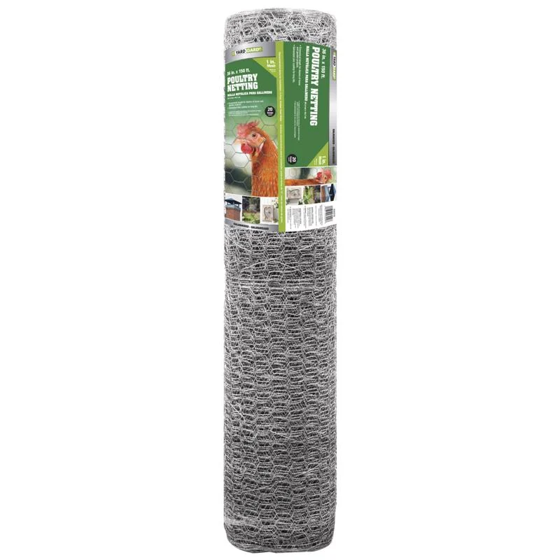 Garden Craft 36 in. H X 150 ft. L Galvanized Steel Fencing 1 in. X 1 in. in.