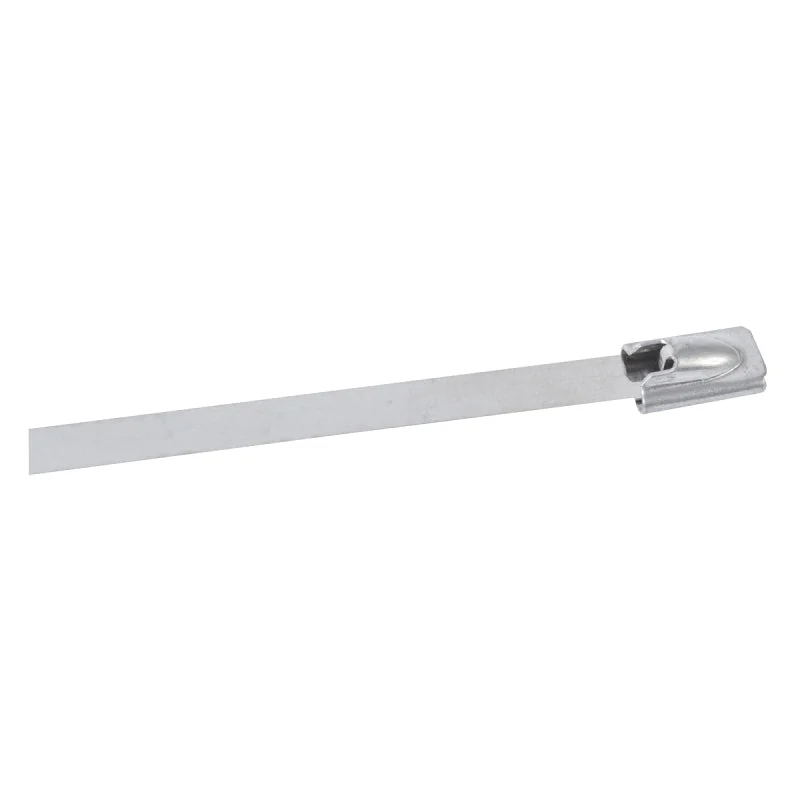 Gardner Bender 45-306SS Cable Tie, 304 Stainless Steel, Silver, 6.1 in L, 10/PK