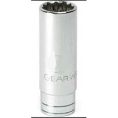 GearWrench 1/2 Inch Drive 12 Point Deep SAE Socket 13/16 Inch