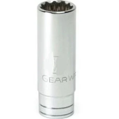 GearWrench 1/2 Inch Drive 12 Point Deep SAE Socket 7/16 Inch