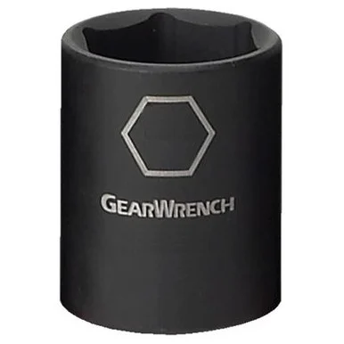 GearWrench 1/2 Inch Drive 6 Point Deep Impact Metric Socket 28mm