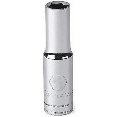 GearWrench 1/2 Inch Drive 6 Point Deep SAE Socket 1-1/2 Inch