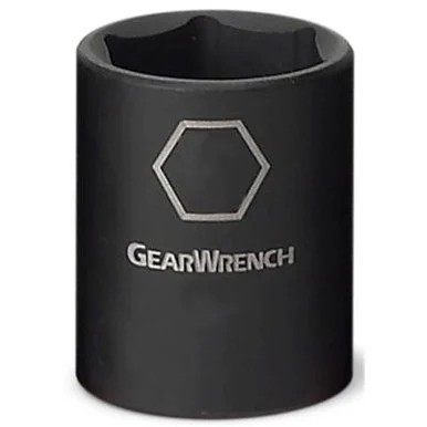 GearWrench 1/2 Inch Drive 6 Point Standard Impact SAE Socket 5/8 Inch