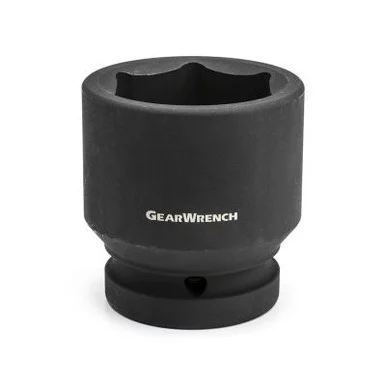 GearWrench 1 Inch Drive 6 Point Standard Impact SAE Socket 2-5/8 Inch
