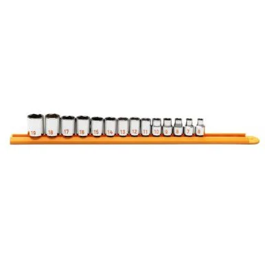 GEARWRENCH 14 Piece 3/8" Drive 6 Point Metric Hi-Viz Socket Set