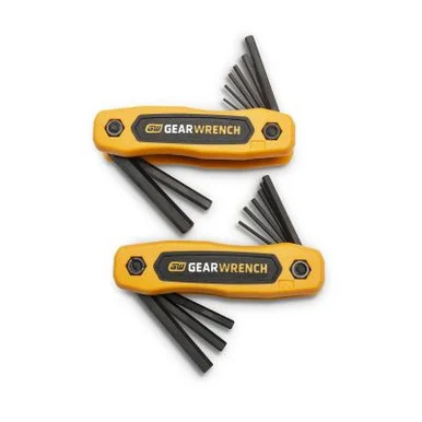 GearWrench 17 Piece SAE/Metric Folding Hex Key Set