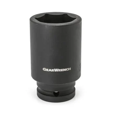 GearWrench 3/4 Inch Drive 6 Point Deep Impact Metric Socket 27mm
