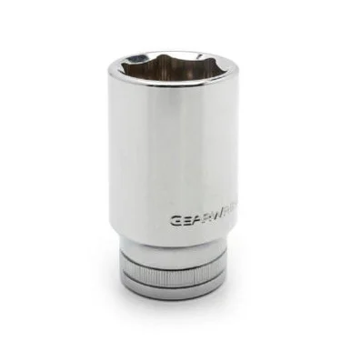 GearWrench 3/4 Inch Drive 6 Point Deep Metric Socket 50mm
