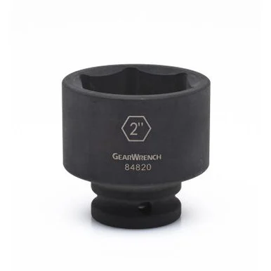 GearWrench 3/4 Inch Drive 6 Point Standard Impact SAE Socket 2 Inch