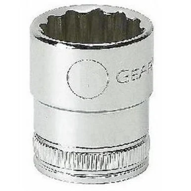 GearWrench 3/8 Inch Drive 12 Point Standard Metric Socket 22mm