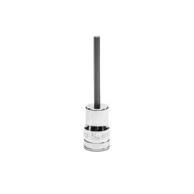 GearWrench 3/8 Inch Drive Mid Length Hex Bit SAE Socket 9/64 Inch