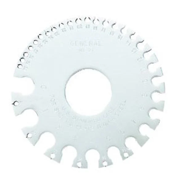 General 21 Sheet Metal Gauge, 0 to 36 in, Steel