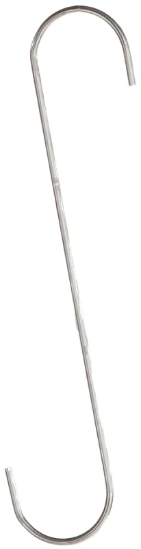 Glamos Wire 742012A Extension Hook, 12 in L, 13 in H, Galvanized Steel, Pack of 25