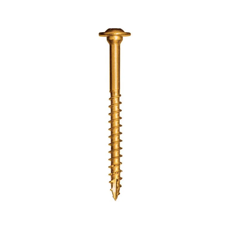 GRK Fasteners 5/16 in. in. X 2-1/2 in. L Star Low Profile Head W-Cut Structural Screws