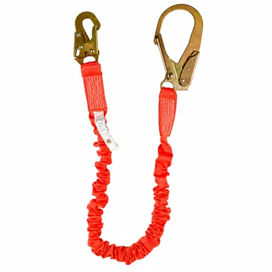 Guardian Falls 6' Red Stretch Single-Leg Lanyard
