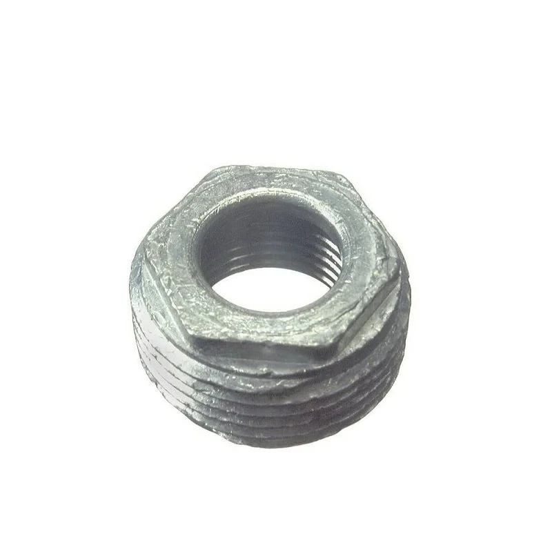 Halex 13205B Rigid Reducing Bushing, 3/4 x 1/2 in Male x Female, Steel, 50/BX