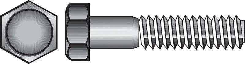 HILLMAN 1/4-20 in. D X 2-1/2 in. L Stainless Steel Hex Head Cap Screw 50 pk