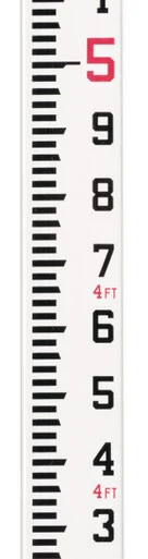 Hilti PA 962 Leveling Staff - Imperial