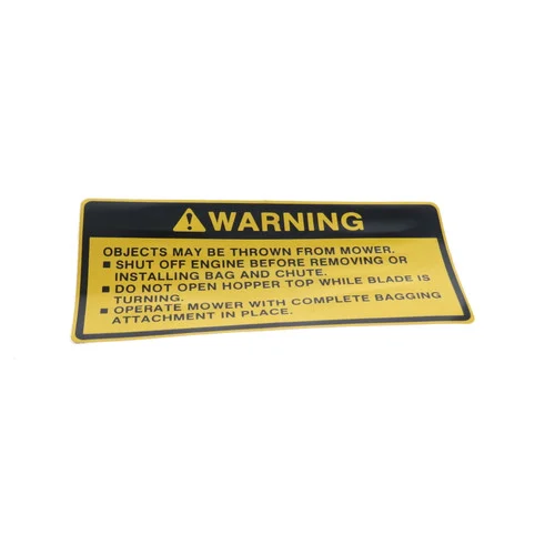 Honda 82126-758-S00 Hopper Top Label