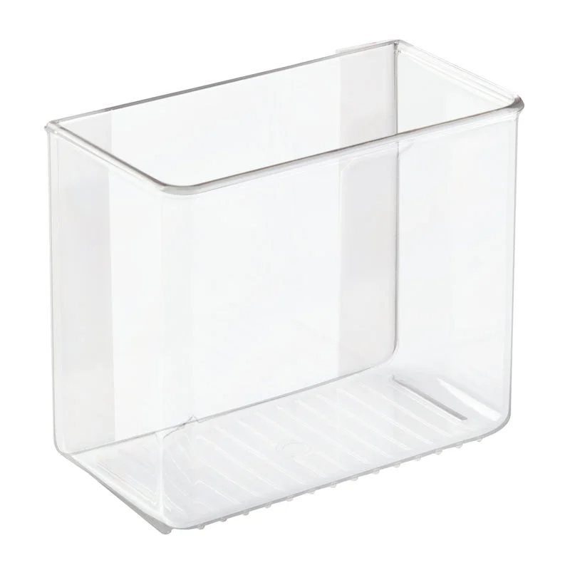 iDesign Affixx Clear Cabinet Organizer 5 in. H X 3 in. W X 5.88 in. D