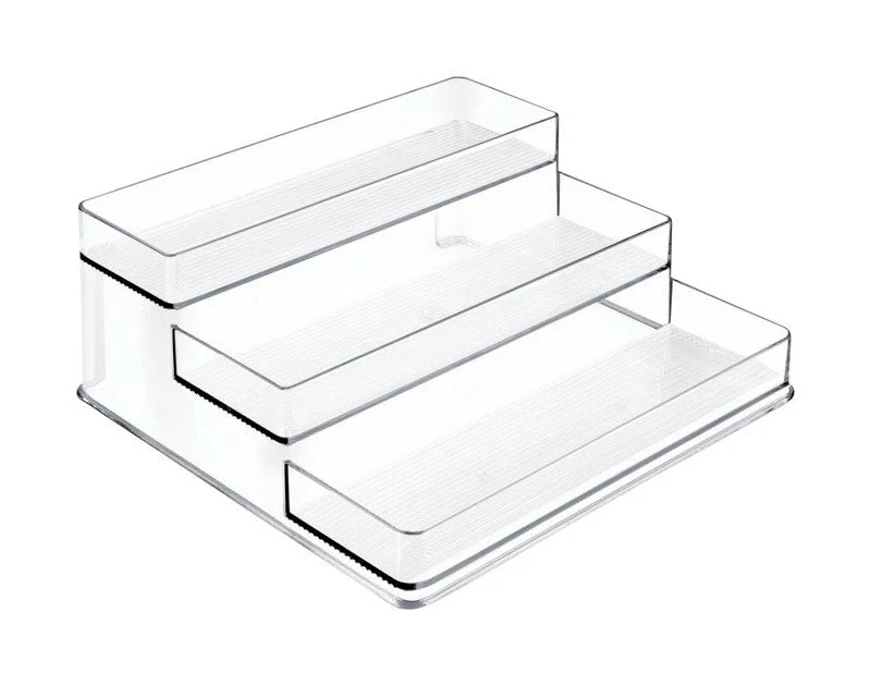 iDesign Linus 4 in. H X 9.25 in. W X 10.25 in. L Clear Spice Organizer