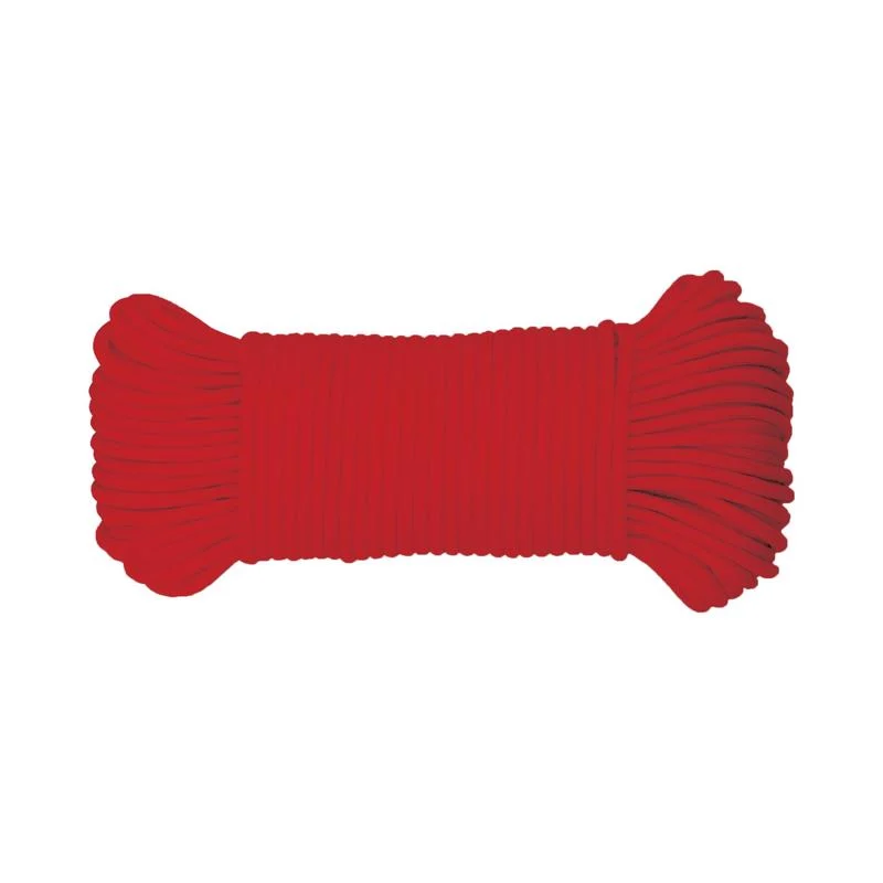 Koch Industries 5/32 in. D X 100 ft. L Red Diamond Braided Paracord Rope