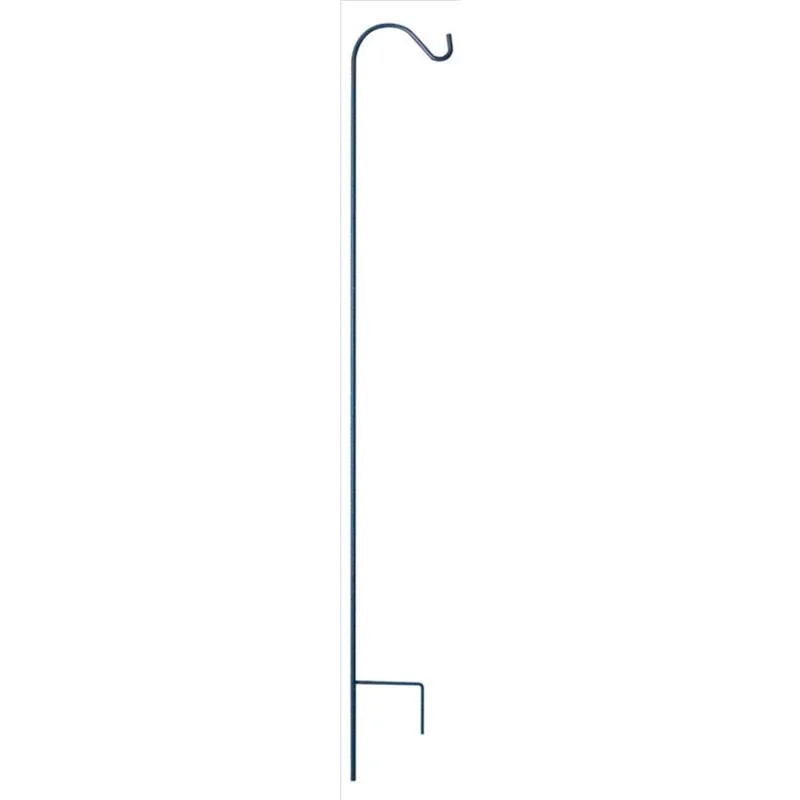 Living Accents Black Steel 84 in. H Shepherds Plant Hook