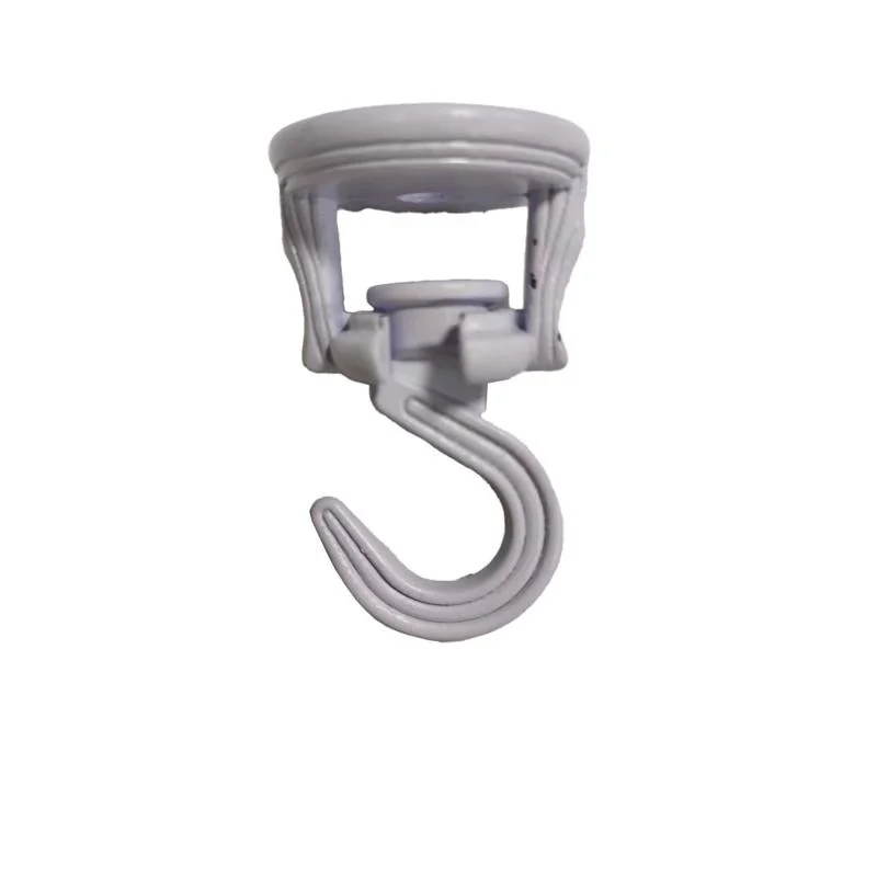 Living Accents White Zinc 3.56 in. H Swivel Swag Hook