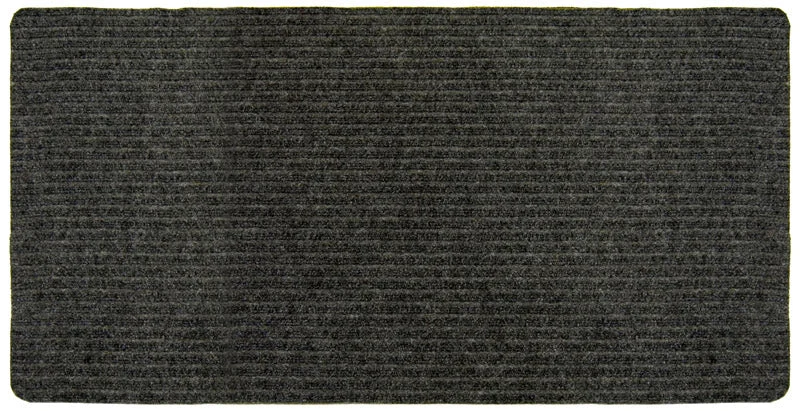 Multy Home Concord 50 ft. L X 36 in. W Charcoal Nonslip Carpet Runner