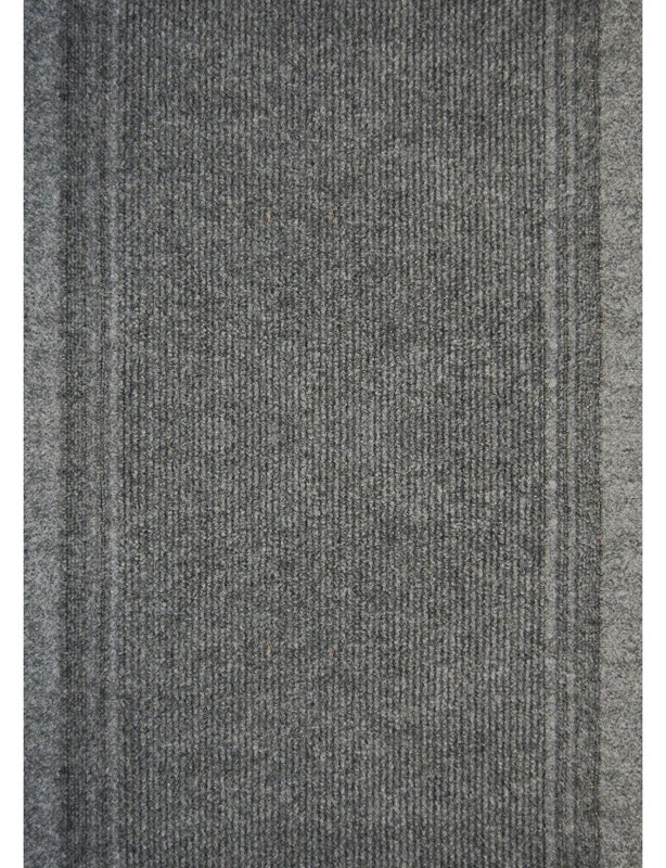Multy Home Tracker 60 ft. L X 26 in. W Gray Nonslip Carpet Runner