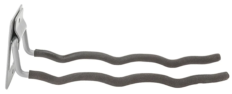 National Hardware 2232BC Series N112-052 Tool Hanger, 20 lb, Screw, Steel, Black/Gray
