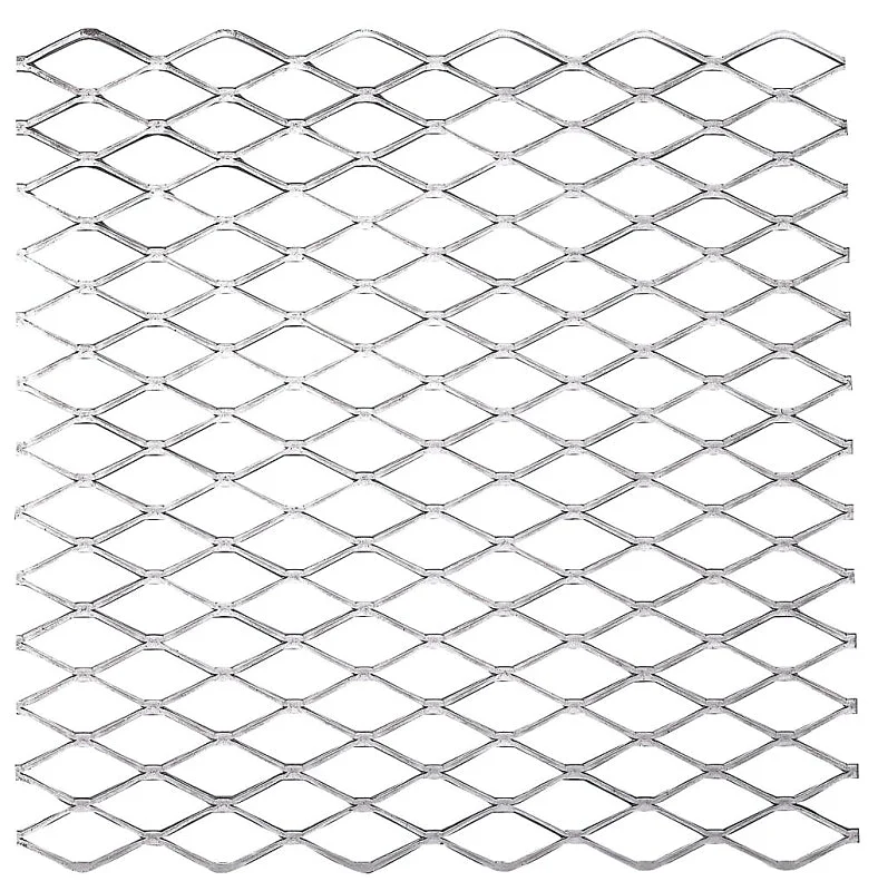 National Hardware 4075BC Series N301-598 Expanded Grid Sheet, 13 Thick Material, 12 in W, 12 in L, Steel, 0.09 in Thick
