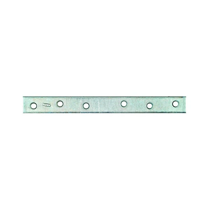 National Hardware N220-327 Mending Brace, 10 in L, 1 in W, 0.16 in, Steel, Zinc, Screw