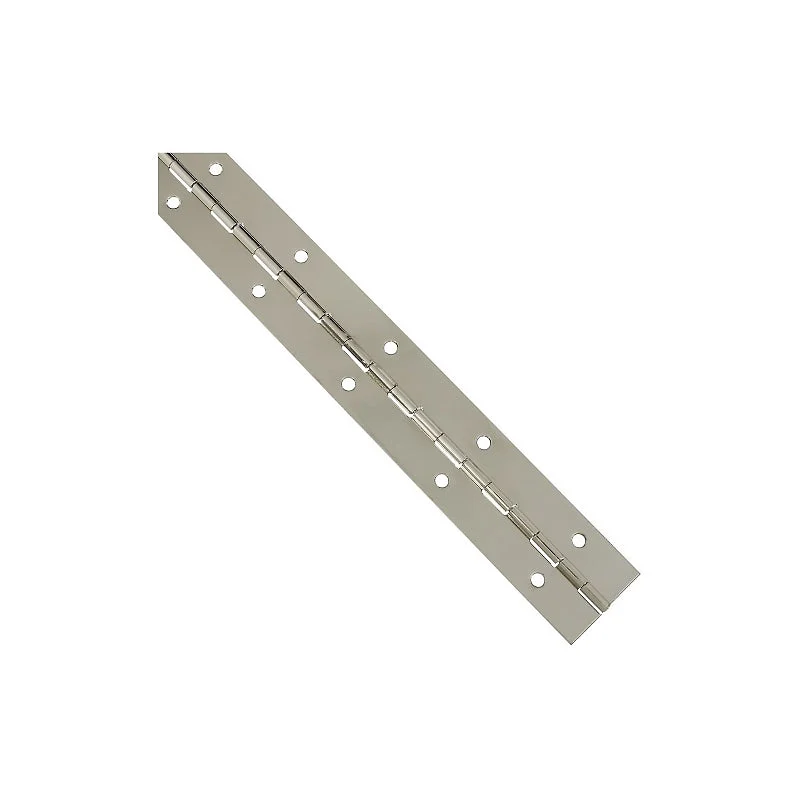 National Hardware N265-389 Hinge, 1-1/2 in W, Steel, Nickel, Surface Mounting