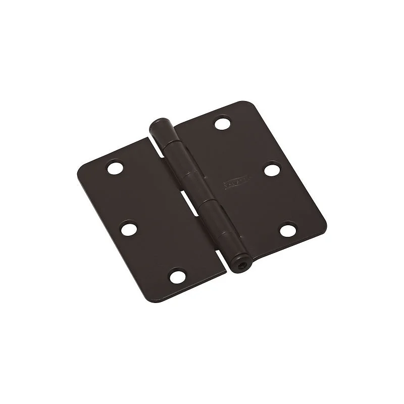 National Hardware N830-200 Door Hinge, 3-1/2 in H Door Leaf, 3-1/2 in H Frame Leaf, 3-1/2 in L x 3-1/2 in W, 50 lb