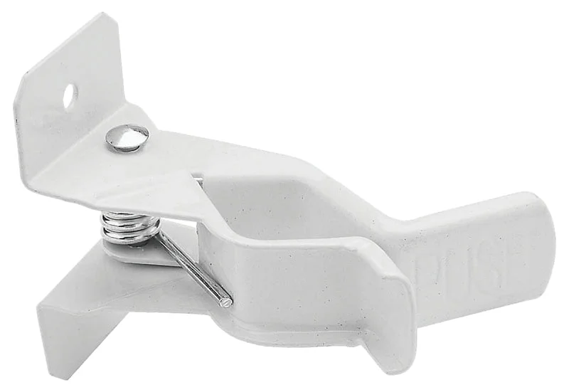 National Hardware V8518 Series N112-040 Tool Storage Clip, 5 lb, Steel, White