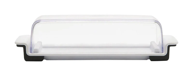 OXO Good Grips Black/White Plastic Butter Dish 4 oz